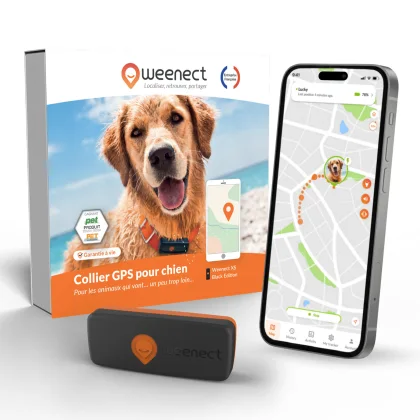 WEENECT WEENECT V2 sledovací GPS obojok na psa sans taille