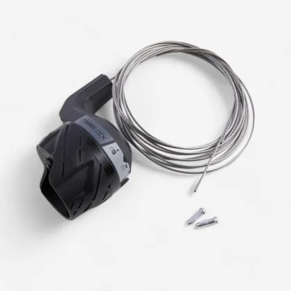 ROCKRIDER Combolock 3 polohy 2 lanká ťah 18 mm V2 bez