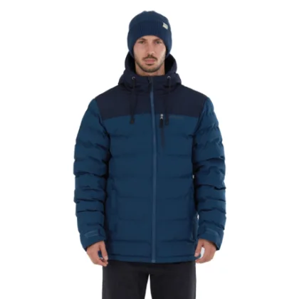 Pánska bunda FUNDANGO Passat Padded Jacket-460- turkis