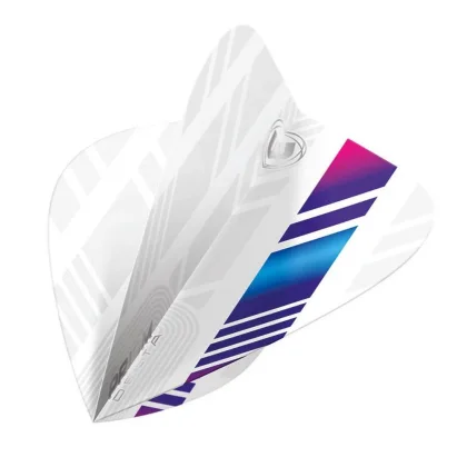 Letky na šípky Winmau Prism Delta Kite modro-bielo-fialové