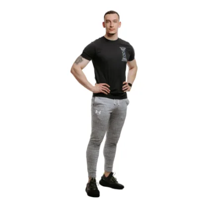 Pánske tepláky UNDER ARMOUR UA Rival Terry Jogger-GRY