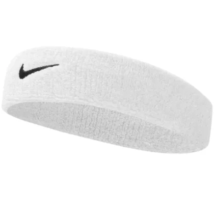 Fejpánt NIKE SWOOSH HEADBAND WH BK