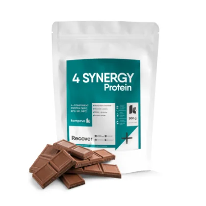 Kompava 4 SYNERGY Protein 500 g/16 dávok, vanilka