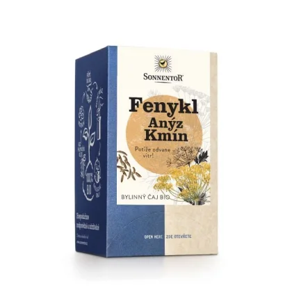 Sonnentor BIO Bylinný čaj fenikel-aníz-rasca