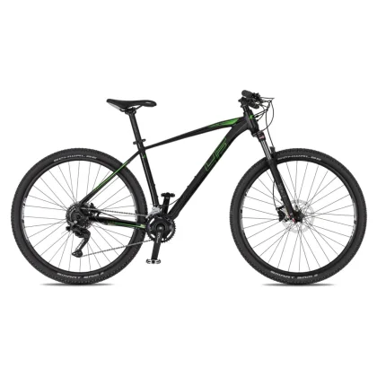 4EVER FRONTBEE 29'' - model 2025 pearl black/green - XL (21", 185-202 cm)