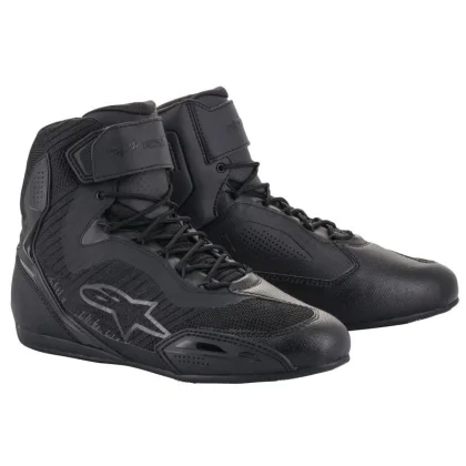Alpinestars Dámské boty na motorku Stella Faster-3 Rideknit černo-šedo antracitové