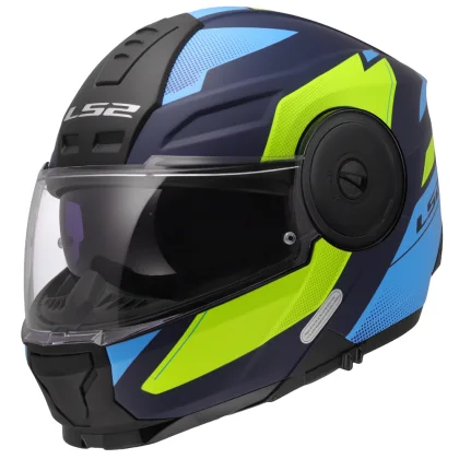 LS2 FF902 Scope II Duria Blue H-V Yellow 3XL (65-66)