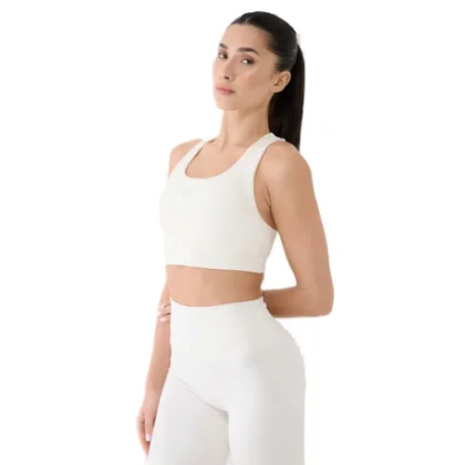 Dámska tréningová športová podprsenka 4F SPORT BRA F152-11S-OFF WHITE
