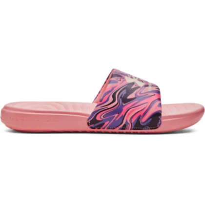 Dámske šlapky (plážová obuv) UNDER ARMOUR UA W Ansa Graphic posh pink posh pink ivory