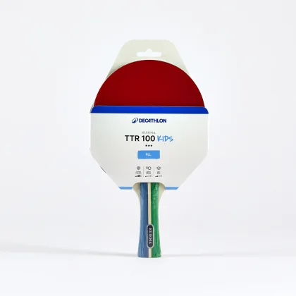 KUIKMA Detská stolnotenisová raketa TTR 100 3* ITTF Shakehand