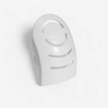 DECATHLON Kryt k maske Easybreath V1 biely bez