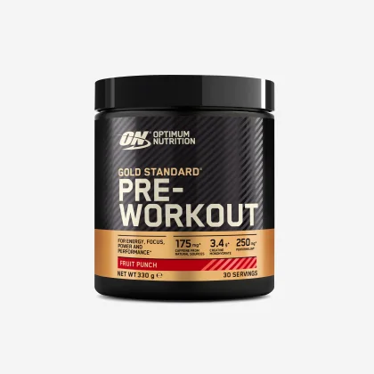 OPTIMUM NUTRITION OPTIMUM NUTRION - Pre Workout Gold Standard Fruit Punch predtréningovka 330 g NO SIZE