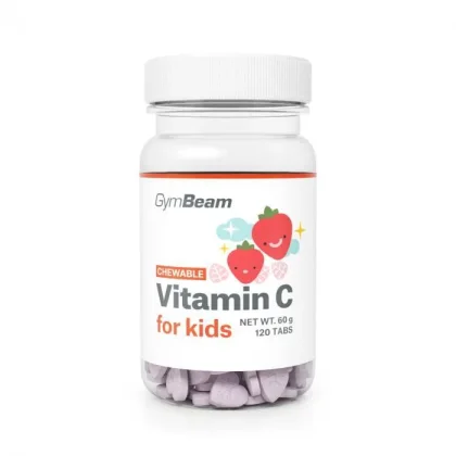 GymBeam Vitamín C, tablety na cucání pro děti