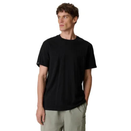 Férfi rövid ujjú póló 4F TSHIRT M3322-20S-DEEP BLACK