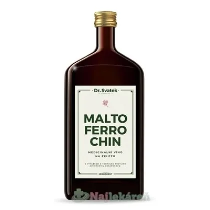 MALTOFERROCHIN sladové víno zo železom, 1000 ml
