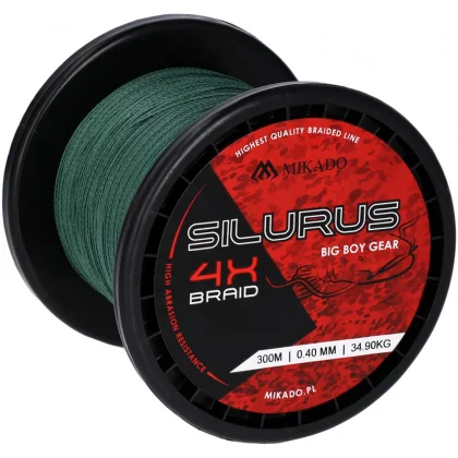 Mikado Šnúra Silurus 4X Braid 300m 0,35mm 33,4kg