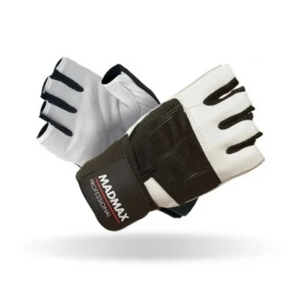 Rukavice PROFESSIONAL MFG-269 Biela / Čierna - MadMax