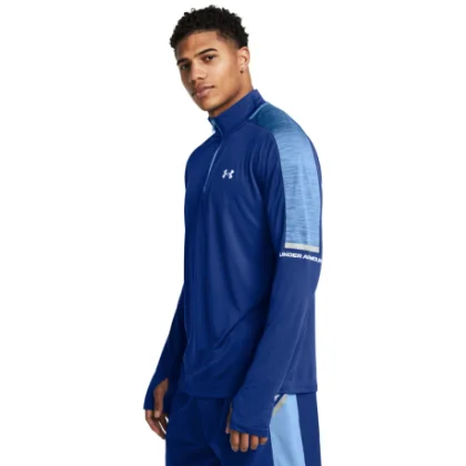 Pánska bežecká mikina s 1 2 zipsom UNDER ARMOUR UA Tech Utility 1 4 Zip-BLU