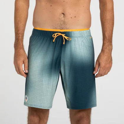 DECATHLON Pánske dlhé šortkové plavky 100 Kamo XL