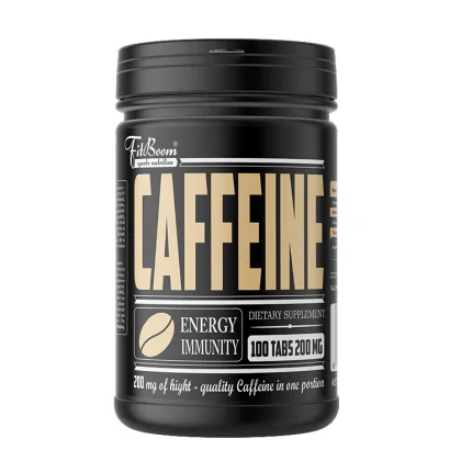 Kofeín 200 mg 100 tabliet - FitBoom