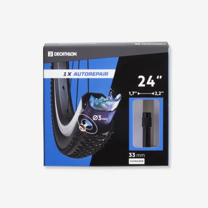 DECATHLON Samoopravná duša 24 × 1,7/2,2 ventil Schrader
