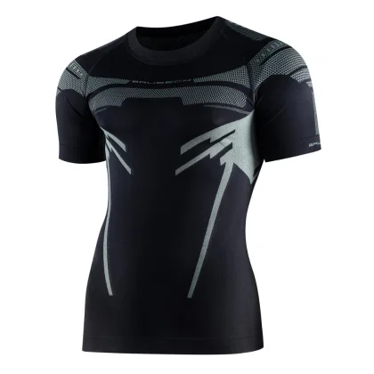 Brubeck Dry s krátkym rukávom Graphite/Blue - XXL