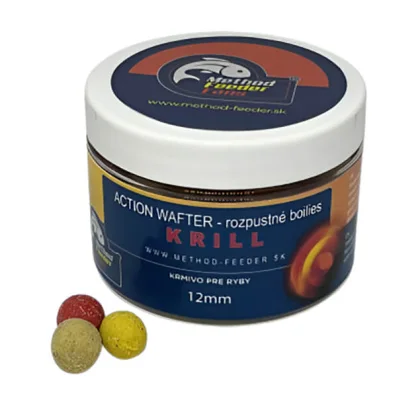 Rozpustné boilie Method Feeder Fans Action Wafter krill