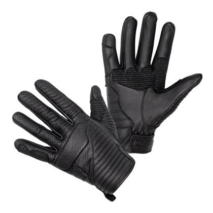 Kožené moto rukavice W-TEC Brillanta Farba čierna,