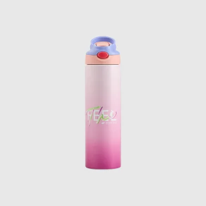 Dětská láhev na vodu 590 ml - růžová