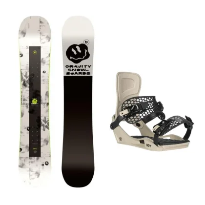 Gravity Madball 25/26 pánský snowboard + Gravity Indy stone/black 25/26 vázání