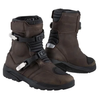 Kore Boty Adventure Mid hnědé + šátek Kilpi