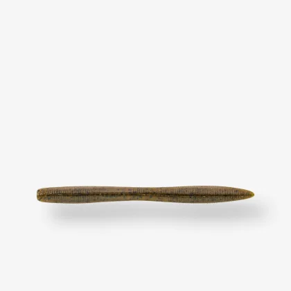 CAPERLAN Nástraha Black bass Yubari Stick Bait Worm Green pumpkin black F10ks 4