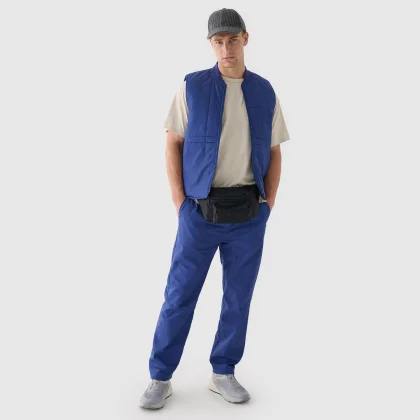 Pánské kalhoty casual - tmavě modré