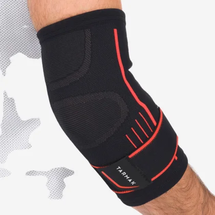 TARMAK Bandáž na lakeť MID 500 ľavá/pravá unisex čierna 1