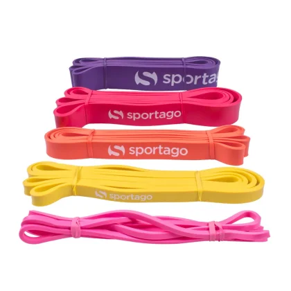 Posilovací gumy Sportago Pase - základní set 5 gum - Pase 2