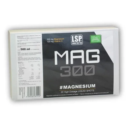 LSP Nutrition Magnesium liquid 20 ampulí á 25ml