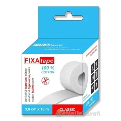 FIXAtape CLASSIC ATHLETIC bavlnená tejpovacia páska 3,8cm×10m 1 ks