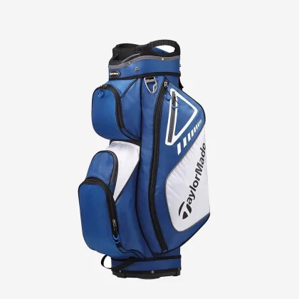 TAYLORMADE TAYLORMADE Select Plus golfový bag na vozík cart modro-biely bez