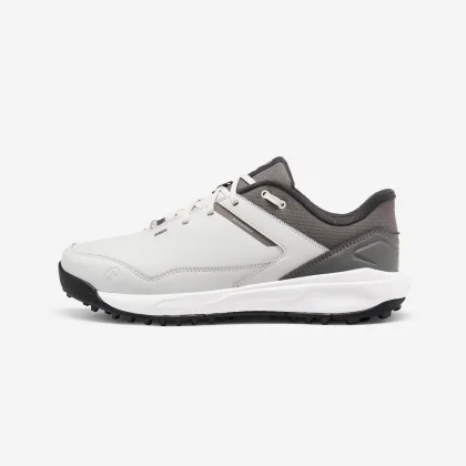 INESIS Nepremokavá golfová obuv MW500 unisex sivá 36