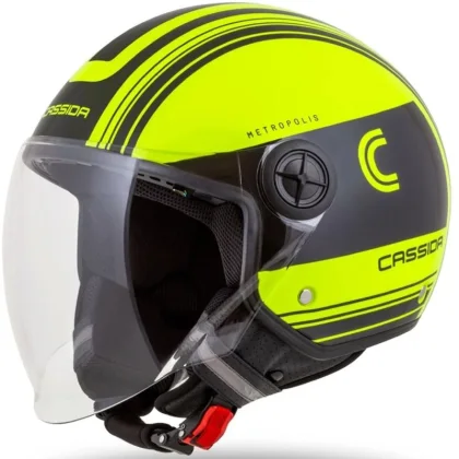 Cassida Handy Metropolis Safety fluo žluto-černo-reflexní šedá