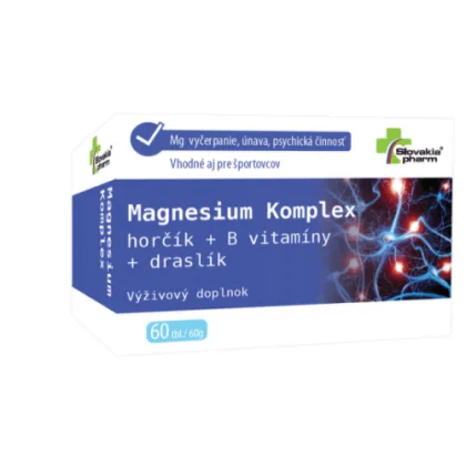 SLOVAKIAPHARM Magnesium komplex 60 tabliet