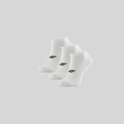 Ponožky členkové (3-pack) dámske - biele
