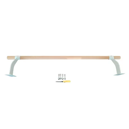 Baletná tyč MASTER na stenu 120 cm - drevená