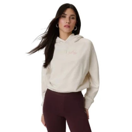 Dámska mikina s kapucňou 4F SWEATSHIRT F2175-12S-CREME