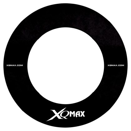 XQMAX darts falvédő 4 részes, fekete színben (mintás és minta nélküli oldallal is)