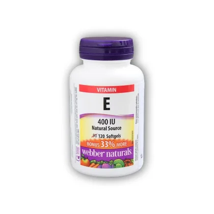 Webber Naturals Vitamin E 400 IU 120 tobolek