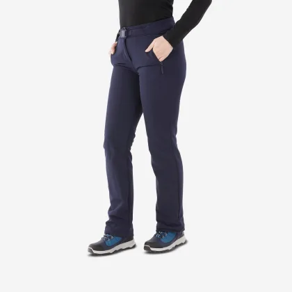 QUECHUA Dámske zimné turistické nohavice SH500 modré L-XL (L31)