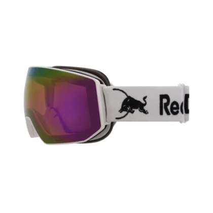 Lyžiarske okuliare RED BULL SPECT FINK-06PU2, white orange with purple mirror