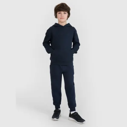 Chlapecké tepláky typu jogger - tmavě modré