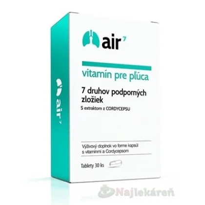 Air 7 Vitamín pre pľúca 30 kapsúl